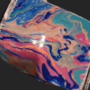 Acrylic pour painting